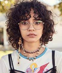 Short curly hairstyles for men can also be tamed down if you want them to. Cute Curly Hair Bangs Popular Short Curly Hairstyles 2018 2019 Short Hair Styles Curly Hair With Bangs Curly Hair Styles Naturally