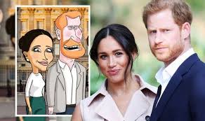 With prince harry and meghan markle's highly anticipated interview with oprah finally airing and a number of bombshells dropped throughout, people have taken to social media to share their thoughts, including on more lighthearted matters. Meghan Markle News Megxit To Be Made Into The Prince Cartoon By Gary Janetti Royal News Express Co Uk