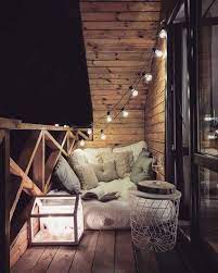 Cozy Rooftop Cozyplaces Apartment Balcony Decorating Small Balcony Decor Balcony Furniture