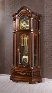 Pendulum wall clock, grandfather clock, vintage retro grandfather clock, silent decorative pendulum clock, used for living room, dining room, kitchen, office and home decoration (23.4x11.6 inches). Original Black Forest Clockwork German Grandfather Clock Solid Nut Tree