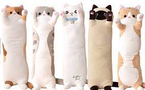 Exclusive Owo Cat Waifu Pillows Long Cat Cat Pillow Waifu Pillow