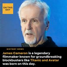 James Cameron Canadian filmmaker birthday