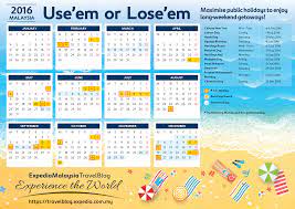 Malaysia government has released the dates of malaysia public holidays 2019 on 23. Malaysia Public Holidays 2016 Calendar By Expedia Com My