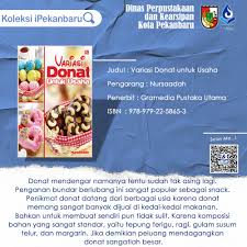 · donat huruf rasa keju : Sinopsis Buku Variasi Donat Untuk Usaha