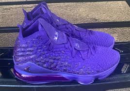 Men's los angeles lakers purple mesh shoes. Nike Lebron 17 2k Purple Sneakernews Com