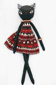 Black Cat Rag Cat Cat Lovers Gift Interior Children S Etsy In 2020 Dolls Handmade Waldorf Doll Cat Lover Gifts