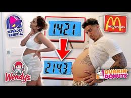 Who Can Gain The Most Weight In 24 Hours Eating Challenge Youtube Ace Family Family Video Challenges