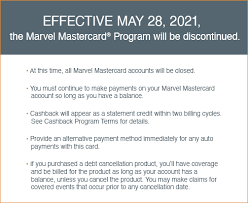 We did not find results for: Manage Your Marvel Credit Card Account
