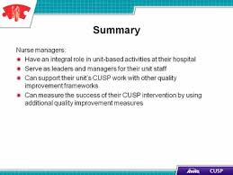 cusp toolkit the role of the nurse manager facilitator