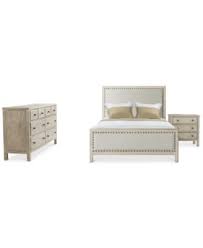 5.0 out of 5 stars 1. Furniture Parker Upholstered Bedroom Furniture 3 Pc Set King Bed Dresser Nightstand Created For Macy S Reviews Furniture Macy S