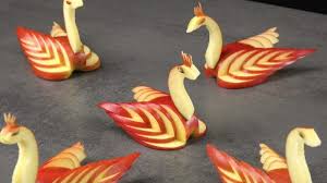 Hubsche Deko Gemuse Und Obst Schnitzen In 2020