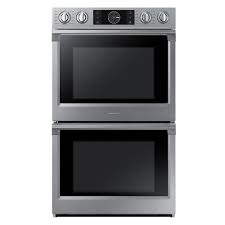The vents on wall ovens are needed to let steam escape from the oven, which prevents you from baking soggy muffins or a wet loaf of bread. Samsung 30 Inch 5 1 Cu Ft Double Wall Oven Electric Range With Dual Convection In Stainles The Home Depot Canada