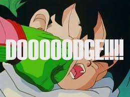 Read at your own risk! Tfs Dbz Abridged Dodge Running Gag Compilation Youtube