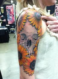 Hình xăm tôn ngộ không. 45 Inspirational Sunflower Tattoos Cuded