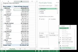 How To Show Percentage Of Total In An Excel Pivottable Pryor Learning Solutions