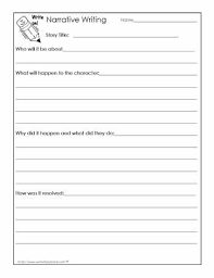 Narrative Writing Outline Worksheets Writing Outline Narrative Writing Expository Writing