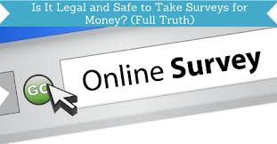 Would you like to make money by taking online paid surveys? Is It Legal And Safe To Take Surveys For Money Full Truth