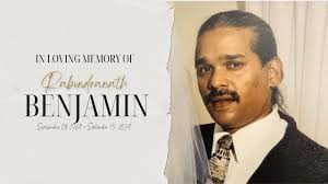 Celebrating the Life of Rabindranath Benjamin (Rob)