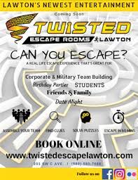 Twisted escape rooms, lawton, ok. Twisted Escape Rooms Lawton 201 Sw C Ave Lawton Ok Mapquest