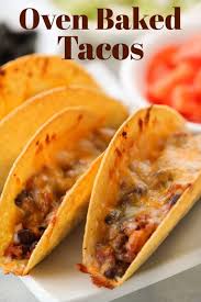 Oven Baked Beef Tacos Recipe