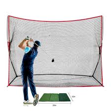 Amazon has the gagalileo golf back yard practice net for a low $76.99 free shipping after $6 coupon clip. Lesmart Golf Practice Net And Mat Golf Net For Garage Backyard Golf Net