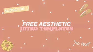Free Aesthetic Intro Templates No Text Youtube Youtube Banner Backgrounds Youtube Banners Youtube Banner Template