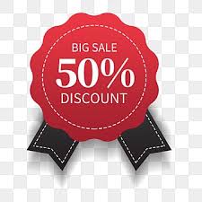 50 Off Promotion Red Discount Garland Sticker 50 Off Promotion Discount Png Transparent Clipart Image And Psd File For Free Download In 2021 Prints For Sale Clip Art Event Poster