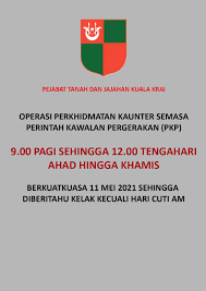 2,894 sukaan · 167 berbicara tentang ini. Pejabat Tanah Dan Jajahan Kuala Krai Pengumuman