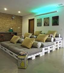 Home Theater Low Budget This Might Be On A Budget But I Actually Think This Is So Cleaver Archi Home Theater Seating Home Theater Design Decorating Your Home