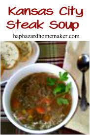 Kansas City Steak Soup Steak Soup Kansas City Steaks Crockpot Soup Recipes