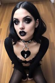 AI Art: One Goth Girl by @Sherry Angel