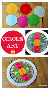Entre los 2 años y los 2 años y medio el niño puede realizar pequeños cortes al papel, aunque el corte no es derecho y es bastante exagerado ni tampoco avanza. Juegos Para Aprender A Recortar Con Tijeras Arte Circular Actividades De Pintura Para Ninos Arte De Preescolar