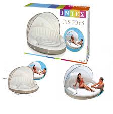 Deniz Yataklari Intex Intex 58292 Golgelikli Ve Sirtlikli Luks Ada Deniz Yatagi 199x150 Cm Son 1 Ad Mevcutur