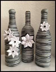 Decorative Wine Bottles Wine Bottle Decor Home Decor Wine Bottle Home Decor Decorated Wine Bottle Wine Bottle Diy Crafts Wine Bottle Crafts Bottles Decoration