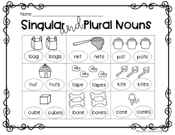 Plural Noun Activities For Prek 2nd Grade Nouns Activities Plural Nouns Activities Plurals