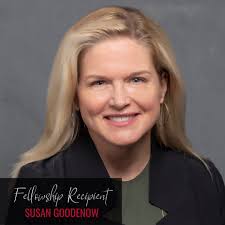 Grady College is proud to name Susan Goodenow (ABJ '90) a 2022 Grady  Fellow, a recognition honoring friends of the college whose  accomplishments, friendship and service to the industries they serve have