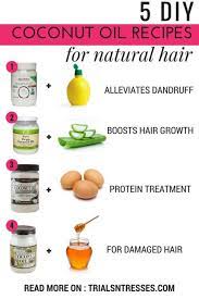 Mix or add lid and shake well to combine. 5 Diy Coconut Oil Recipes For Natural Hair Millennial In Debt Diy Coconut Oil Recipes Coconut Oil Hair Treatment Coconut Oil Hair Growth