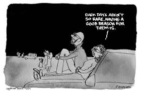 Cartoonist's take: 'Dark Days' – Daily Freeman