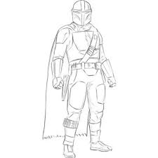 See a recent post on tumblr from @elphabaforpresidentofgallifrey about mandalorian. Helmet Mandalorian Helmet Sketch