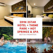 Time stands still in this malayana civilization where ancient man hunted, gathered and built their temple. 2d1n Hotel 2 Tickets For Lost World Of Tambun Theme Park Hot Springs Spa Package