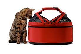 Some cats may prefer the top removed. Sleepypod Mobile Pet Bed Katzenworld Shop