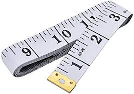 For increased productivity on the job site, the tape measure features double sided printing with blue print scale allowing users to easily read and transfer measurements. Amazon Com Soft Tape Measure Double Scale Body Sewing Flexible Ruler For Weight Loss Medical Body Measurement Sewing Tailor Craft Vinyl Ruler Has Centimetre Scale On Reverse Side 60 Inch White