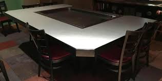 How Does Teppanyaki Hibachi Table Work Cookeryaki In 2020 Teppanyaki Grill Table Hibachi