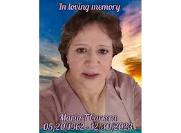 Maria Teresa Carrera Obituary (2024)