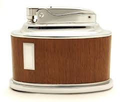 Table Lighters Collectors 39 Guide Ronson Senator Desk Lighter 1950 Wood Table Lights Desk Light Lighter
