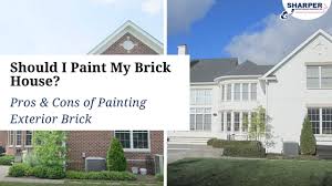 Painting Exterior Brick Can Be A Simple Way To Give Your Home An On Trend Look But Is It Actuall Painted Brick House House Paint Exterior Brick Exterior House