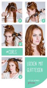 Locken Selbermachen Mit Lockenstab Kein Problem Locken Mit Glatteisen Locken Machen Seitliche Frisuren