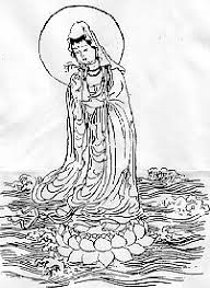 Image result for mother mary, quan yin, green and white tara