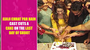 My little sister is the best and had a local small cake shop make me this amazing mushroom moss stump birthday cake!! Jijaji Chhat Par Hain Cast Cuts A Cake On The Last Day Of Shoot Tv Times Of India Videos