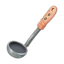 Yes i can.ladle is a noun:a ladle is a large, round, with a long handle, used for serving soup, stew, or sauce.ladle can be used as a verb:susan went to the big black stove and ladled out steaming. Iron Ladle Tales Of The Rays Wiki Fandom